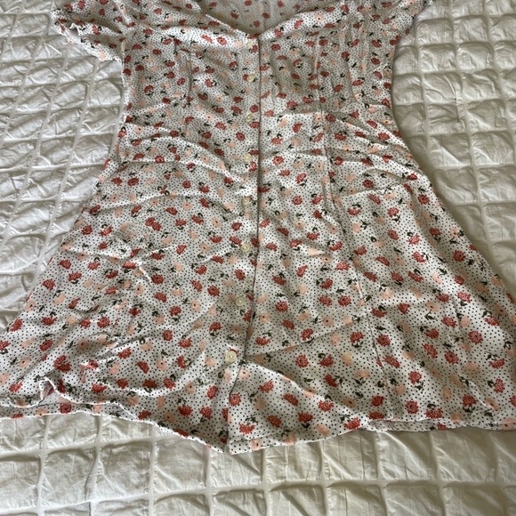 RVCA once more floral button down mini dress - Picture 5 of 10